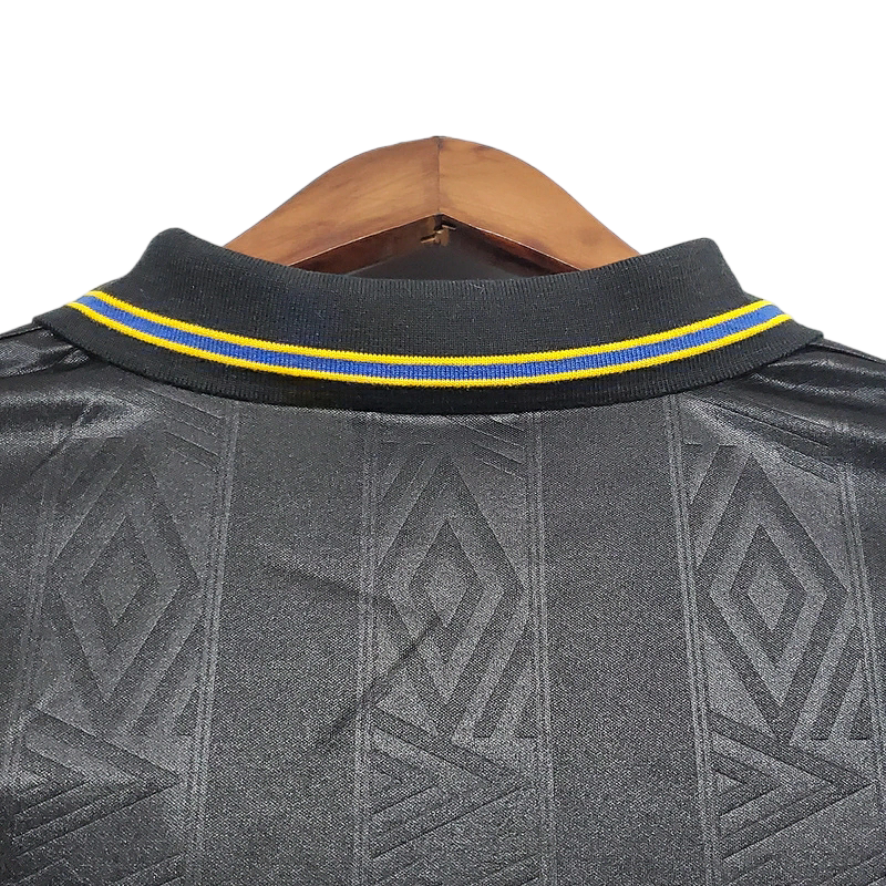 Camisa Manchester United 1993/1995 - Retrô Umbro - Preta