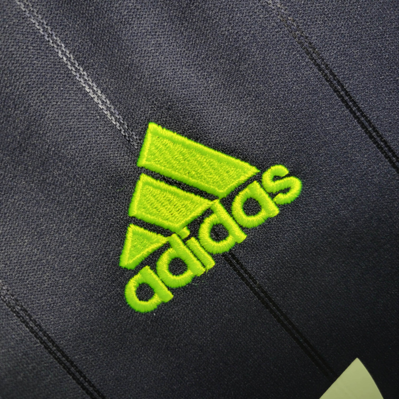 Camisa Real Madrid Goleiro 2011/2012 - Retrô Adidas - Azul com detalhes em amarelo