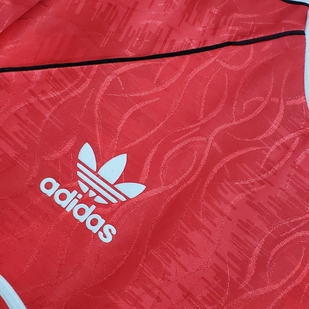 Camisa Manchester United I Retrô 1990/1992 - Retrô Adidas - Vermelha