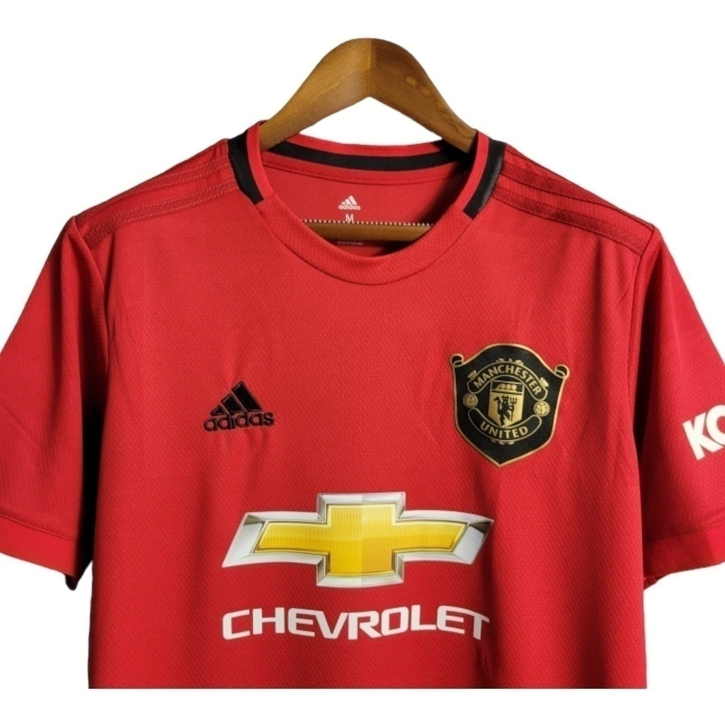 Camisa Manchester United I 2019/2020 - Retrô Adidas - Vermelha