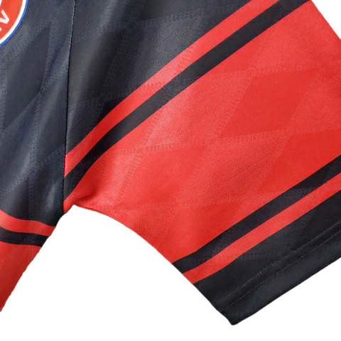 Camisa Bayern Munich 1997/1999 - Retrô Adidas - Preta e vermelha