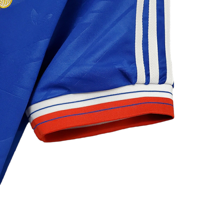 Camisa Manchester United 1986/1988 - Retrô Adidas - Azul
