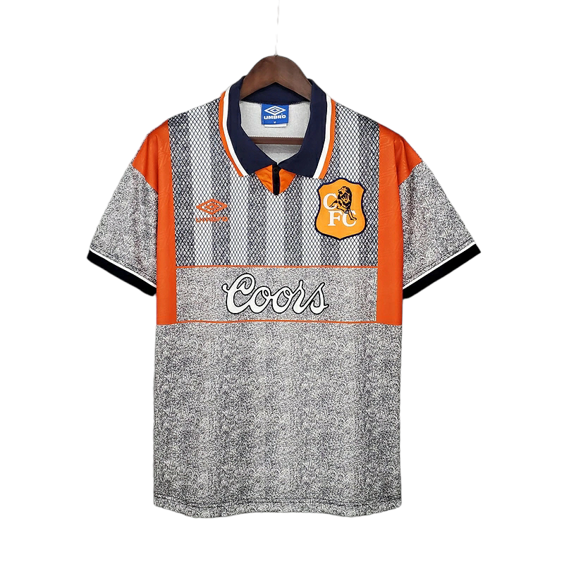 Camisa Chelsea 1994/1996 - Retrô Umbro - Cinza