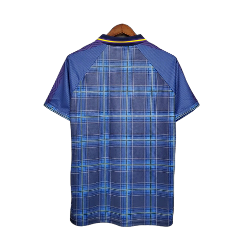 Camisa Seleção da Escócia 1994/1996 - Retrô Umbro - Azul