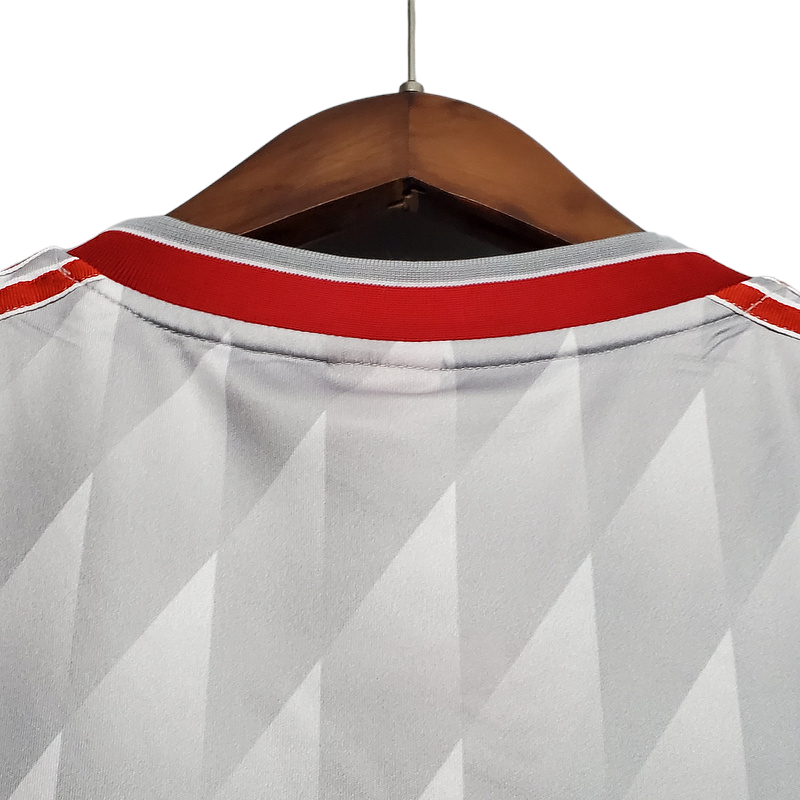 Camisa Liverpool 1989/1991 - Retrô Adidas - Cinza