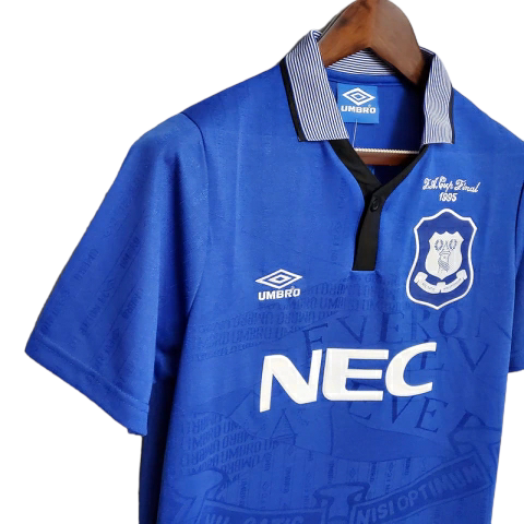 Camisa Everton 1994/1995 - Retrô Umbro - Azul