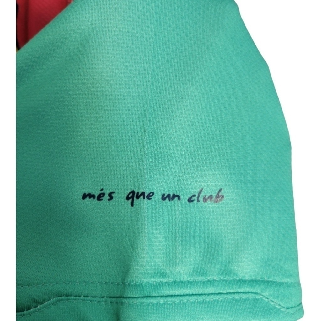 Camisa Barcelona II 2010/2011 - Retrô Nike - Verde