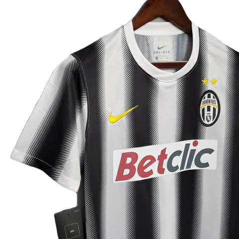 Camisa Juventus 2011/2012 - Retrô Nike - Preta e branca