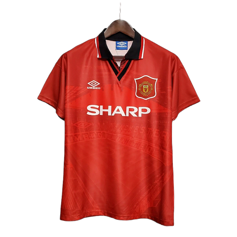 Camisa Manchester United 1994/1996 - Retrô Umbro - Vermelha