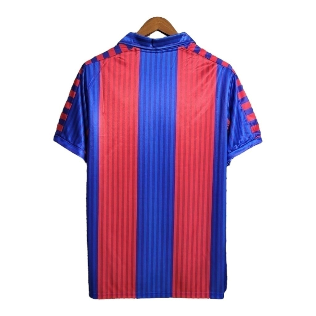Camisa Barcelona I 1992 - Retrô Meyba - Azul e vermelha
