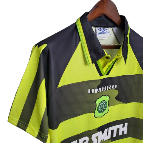 Camisa Celtic 1996/1997 - Retrô Umbro - Verde e Preta