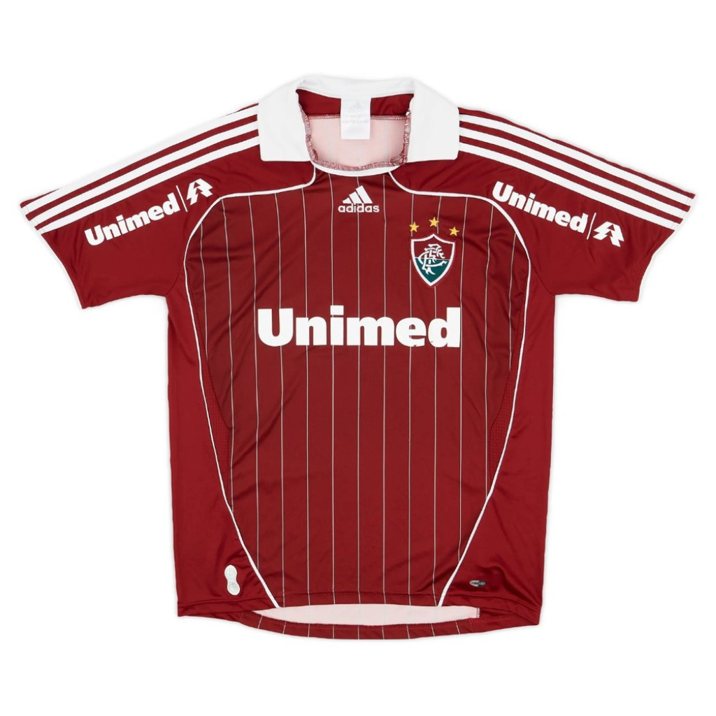 Camisa Fluminense III 2007 - Retrô Adidas - Grená