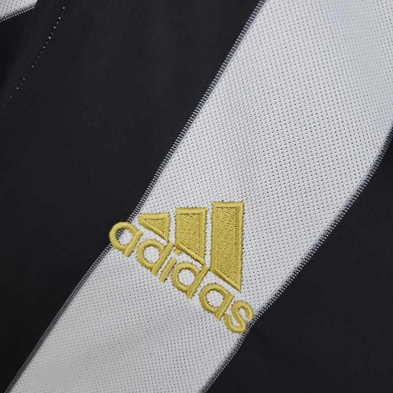 Camisa Juventus 2017/2018 - Retrô Adidas - Preta e Branca
