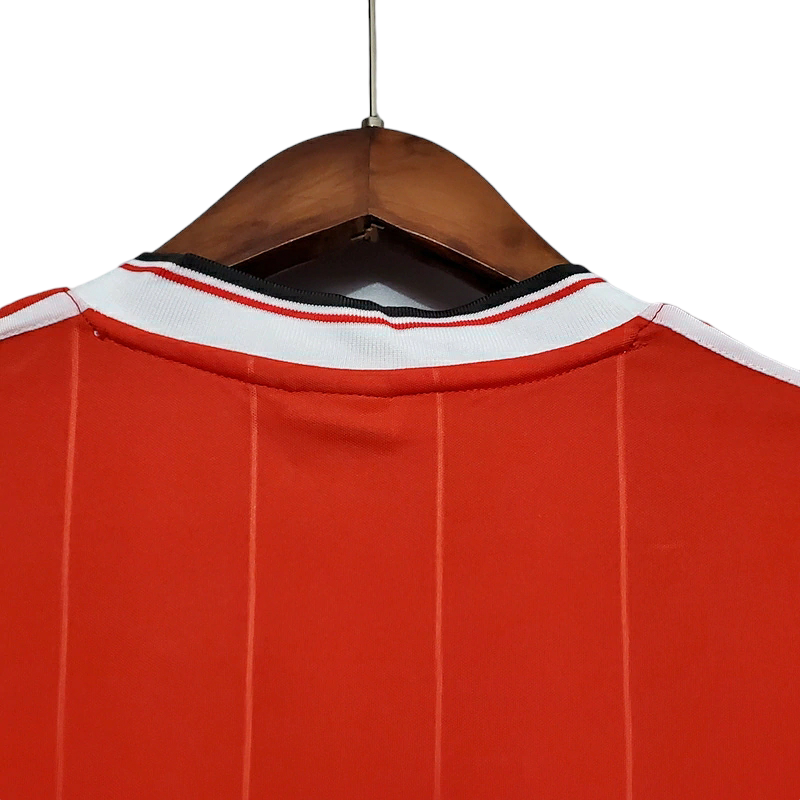 Camisa Manchester United 1983/1984 - Retrô Adidas - Vermelha