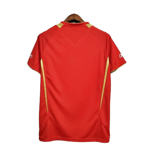 Camisa Liverpool 2005/2006 - Retrô Reebok - Vermelha
