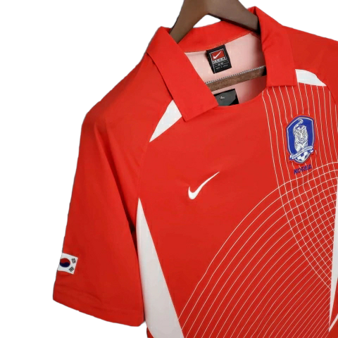 Camisa Seleção da Coreia do Sul 2002- Retrô Nike - Vermelha