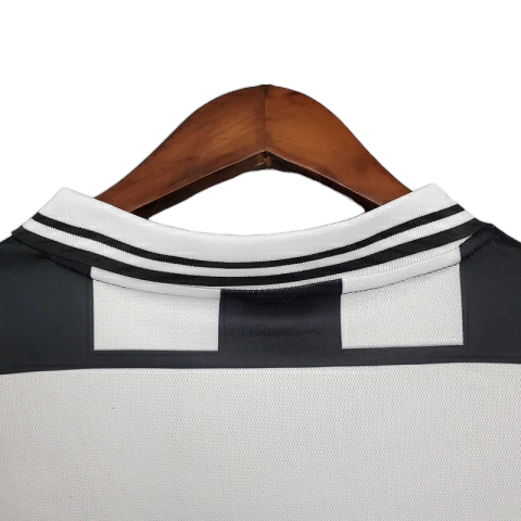 Camisa Juventus I 2001/2002 - Retrô Lotto - Preta e branca