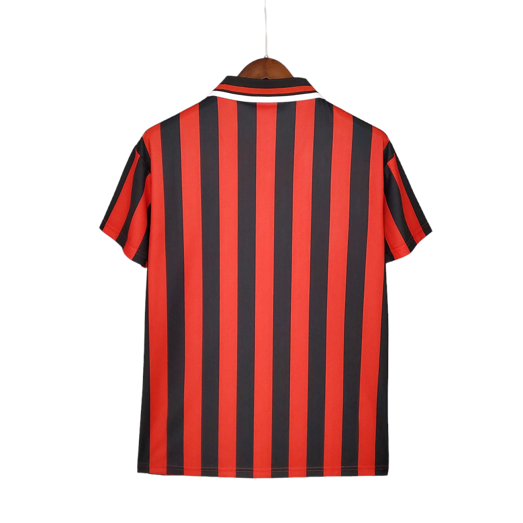 Camisa Manchester City 1994/1996 - Retrô Umbro - Vermelha e Preta