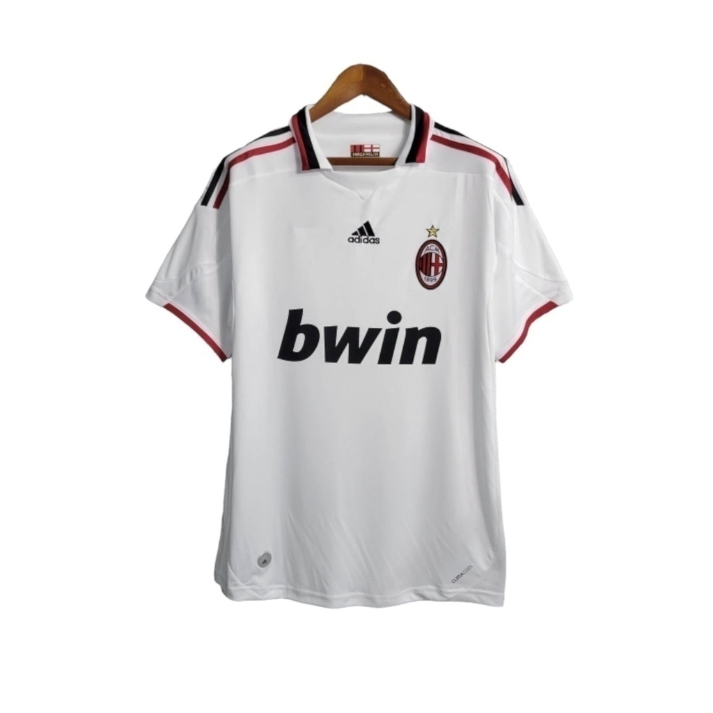 Camisa AC Milan II 2009/2010 - Retrô Adidas - Branca