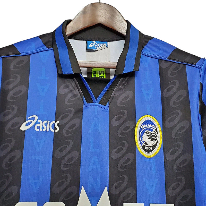 Camisa Atalanta 1996/1997 - Retrô Asics - Azul