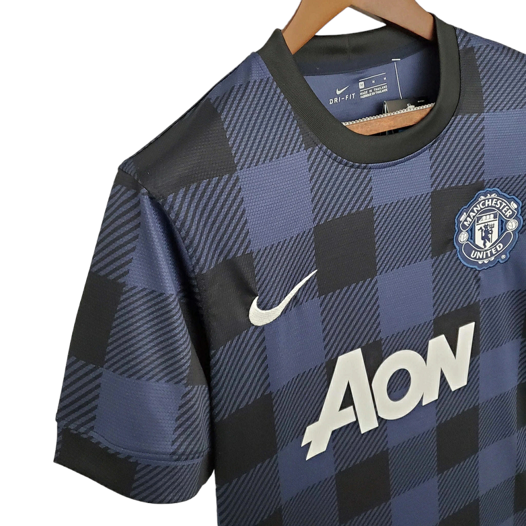 Camisa Manchester United 2013/2014 - Retrô Nike - Azul Marinho
