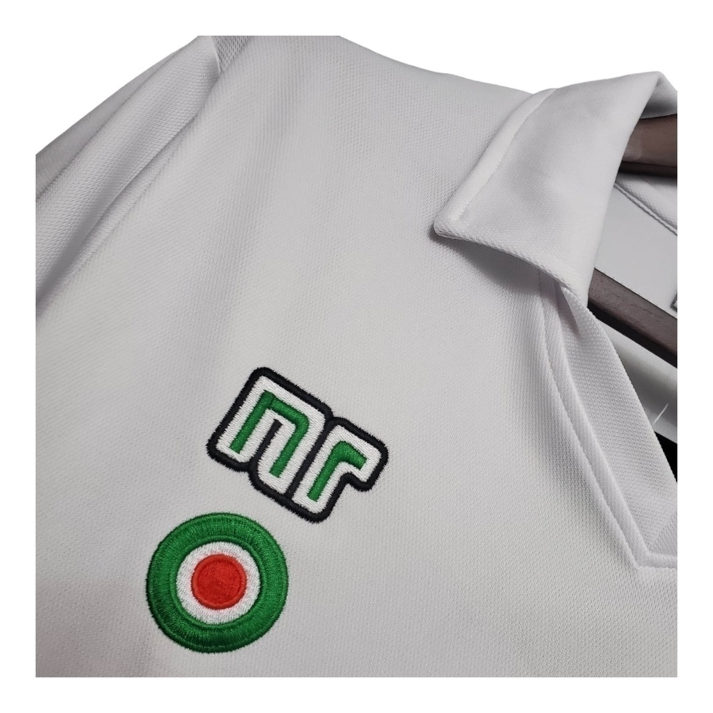 Camisa Napoli II 1987/1988 - Retrô Ennere - Branca