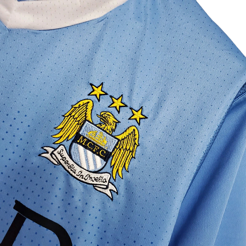 Camisa Manchester City 2011/2012 - Retrô Umbro - Azul