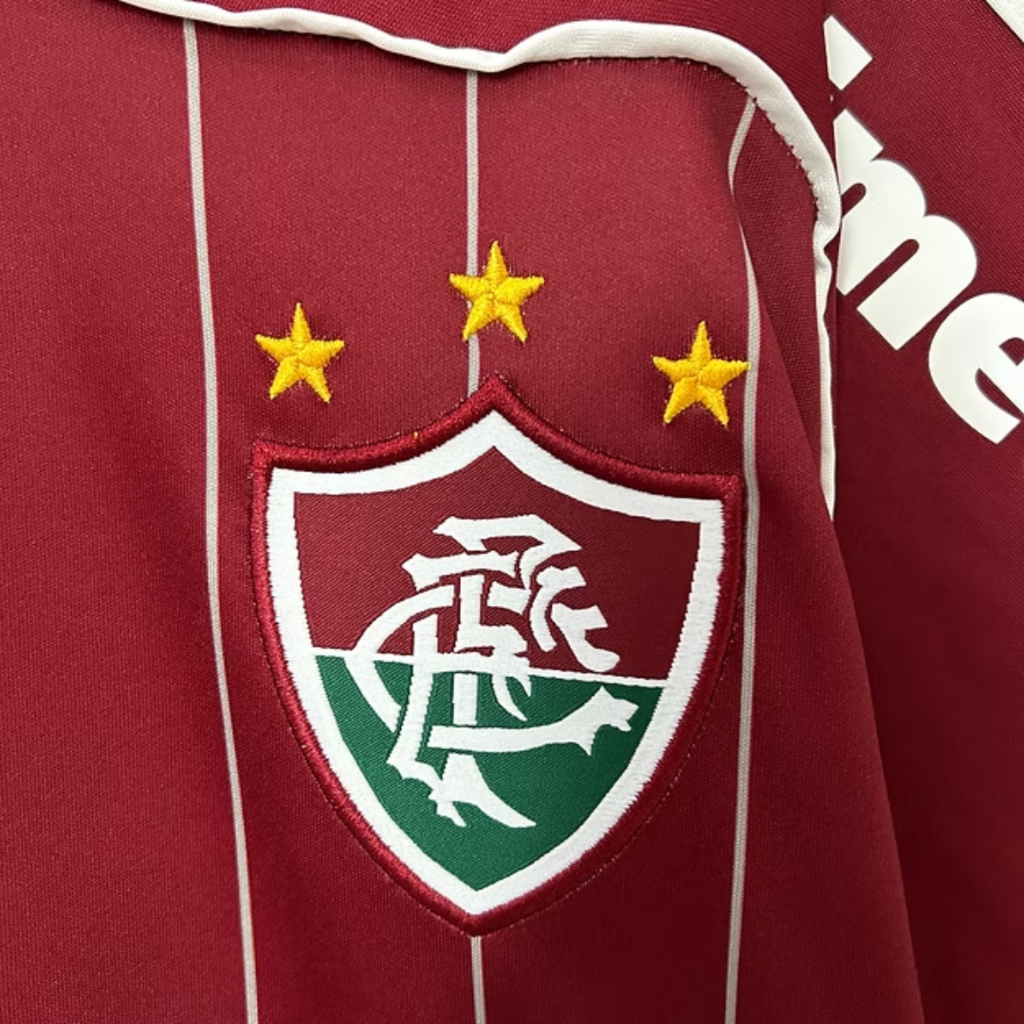 Camisa Fluminense III 2007 - Retrô Adidas - Grená