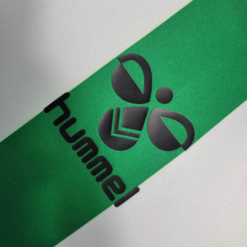 Camisa Real Bétis 1988/1989 - Retrô Hummel - Verde e branca