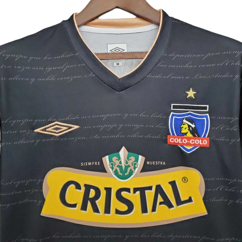 Camisa Colo Colo 2011 - Retrô Umbro - Preta