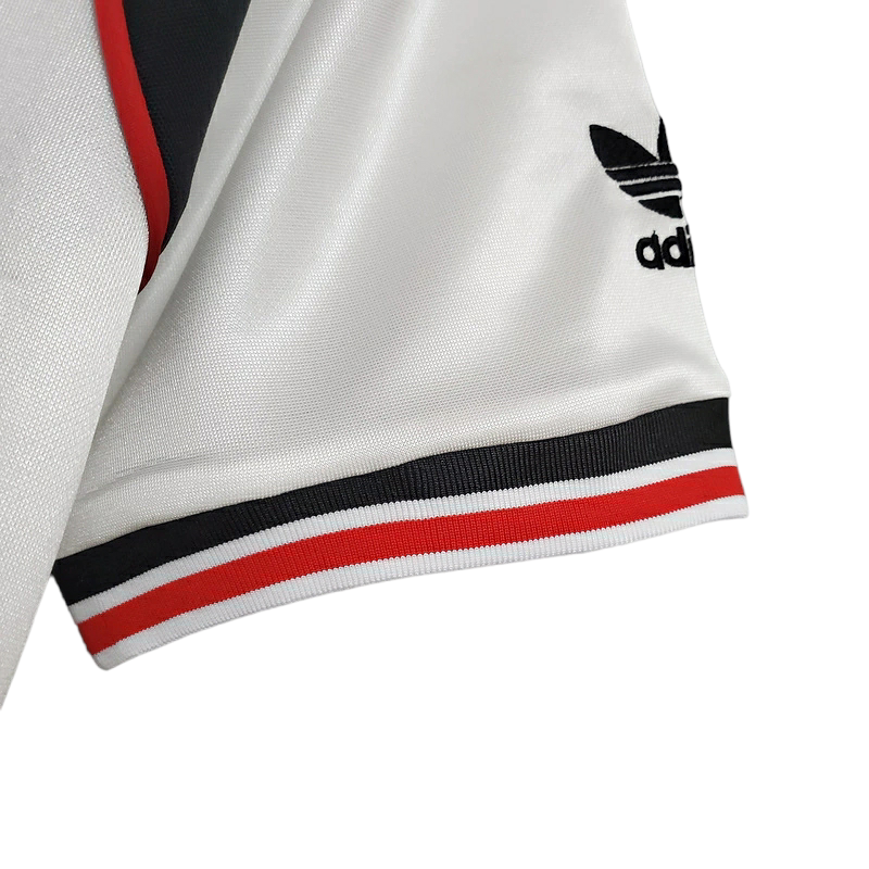 Camisa Manchester United 1985 - Retrô Adidas - Branca