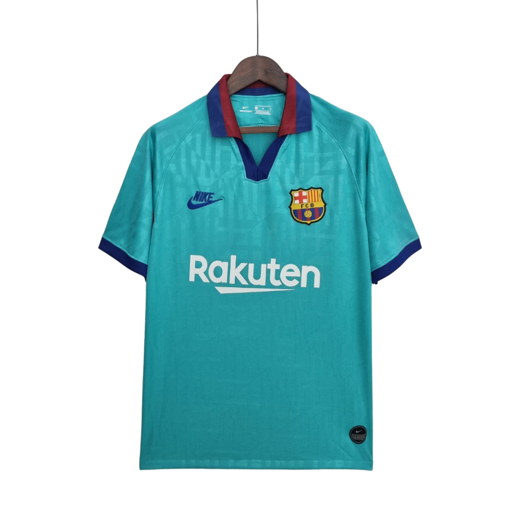 Camisa Barcelona III 2019/2020 - Retrô Nike - Verde
