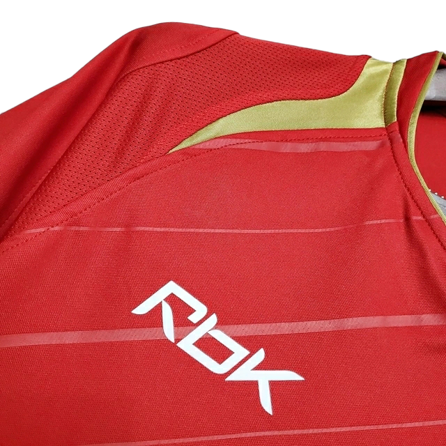 Camisa Liverpool 2005/2006 - Retrô Reebok - Vermelha