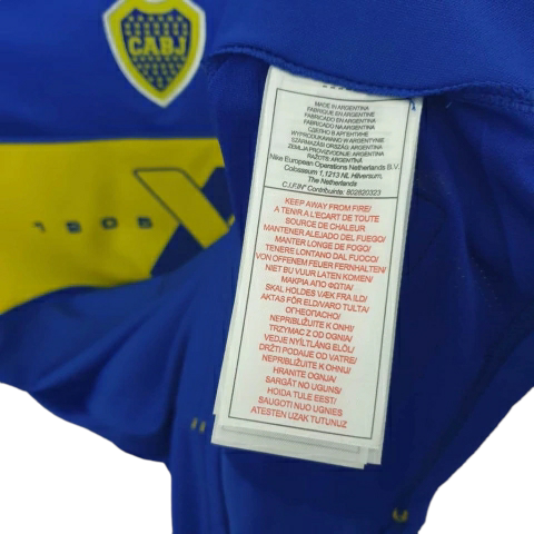 Camisa Boca Juniors 2005 - Retrô Nike - Azul e Amarela