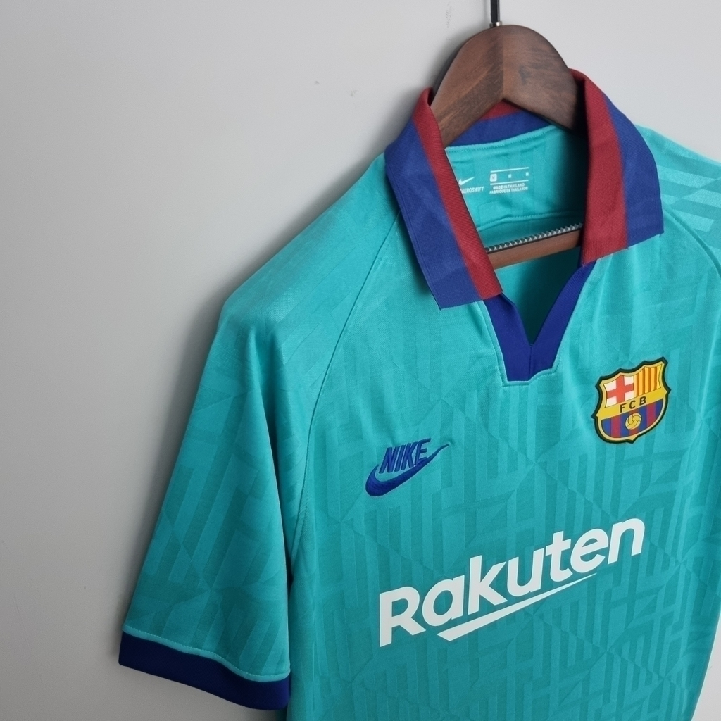 Camisa Barcelona III 2019/2020 - Retrô Nike - Verde