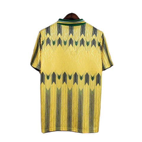 Camisa Celtic 1991/1992 - Retrô Umbro - Amarela e Verde