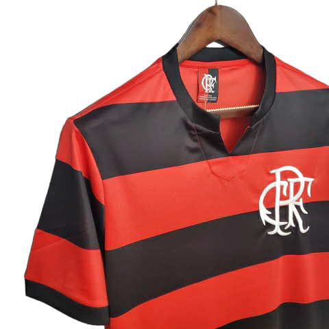 Camisa Flamengo 1978/1979 - Retrô - Vermelha e Preta