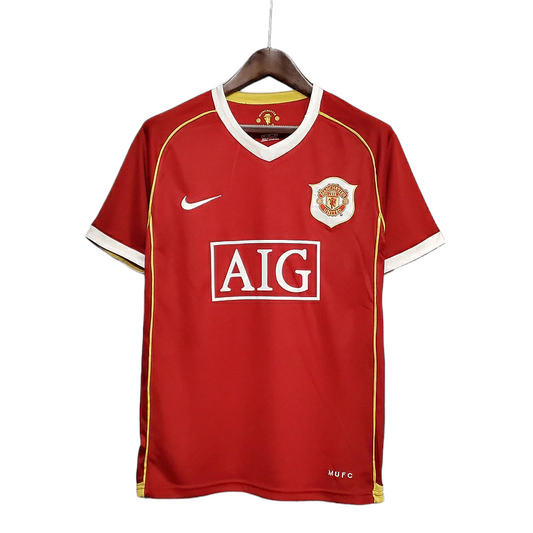 Camisa Manchester United 2006/2007 - Retrô Nike - Vermelha