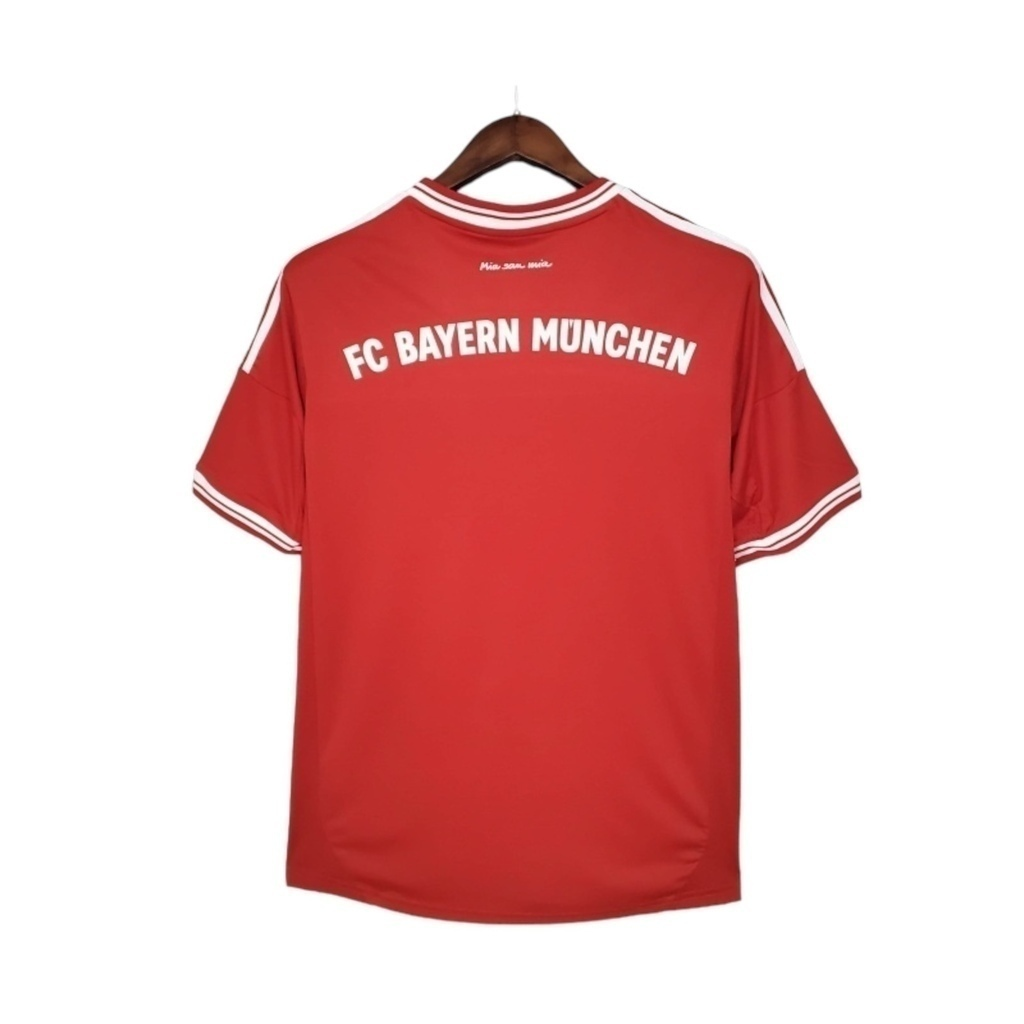 Camisa Bayern Munich I 2013/2014 - Retrô Adidas - Vermelha