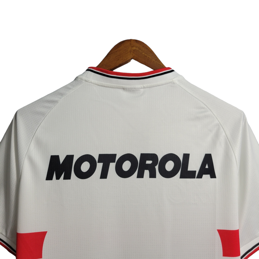 Camisa São Paulo I 2000 - Retrô Penalty - Branca com símbolo do Paulistão