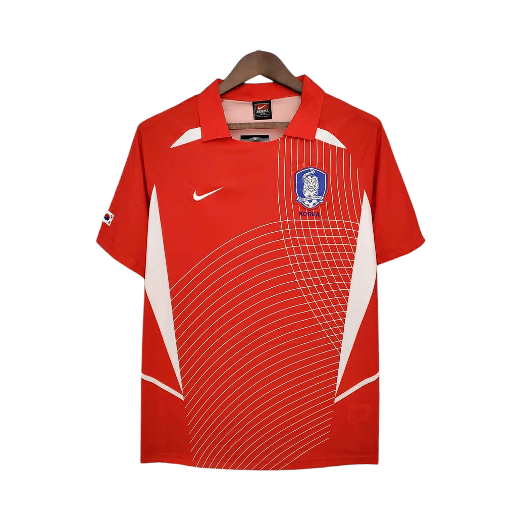 Camisa Seleção da Coreia do Sul 2002- Retrô Nike - Vermelha