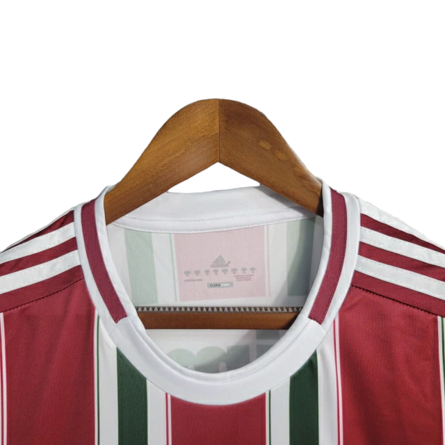 Camisa Fluminense I 2012 - Retrô Adidas - Tricolor Unimed