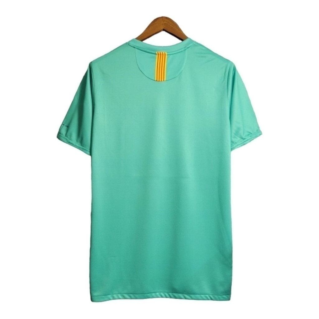 Camisa Barcelona II 2010/2011 - Retrô Nike - Verde
