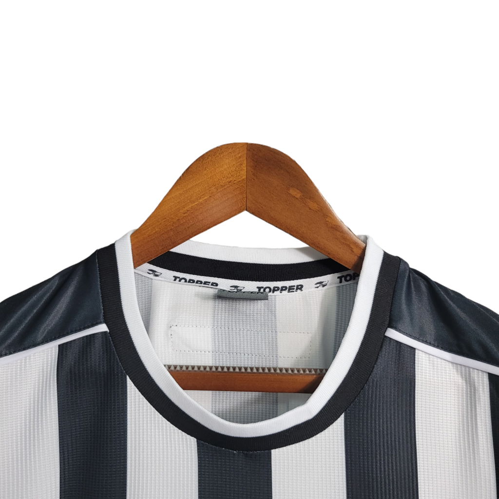 Camisa Botafogo l 1999/2000 - Retrô Topper - Preta e Branca