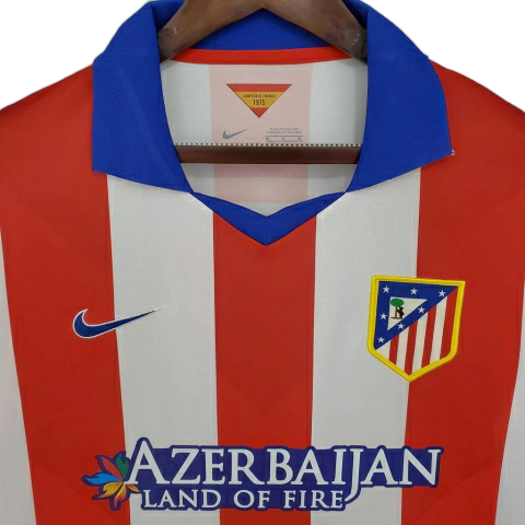 Camisa Atlético Madrid 2014/2015 - Retrô Nike - Branca e Vermelha