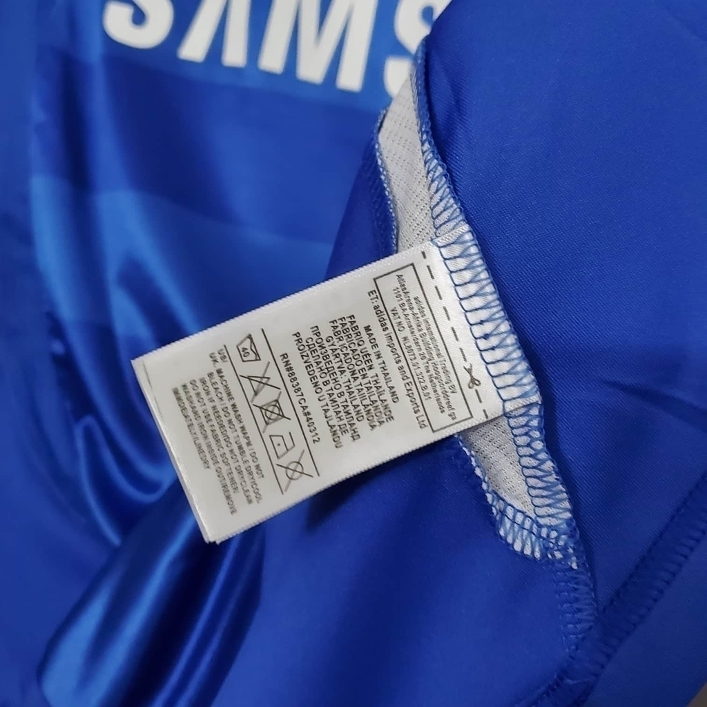 Camisa Chelsea 2011/2012 - Retrô Adidas - Azul