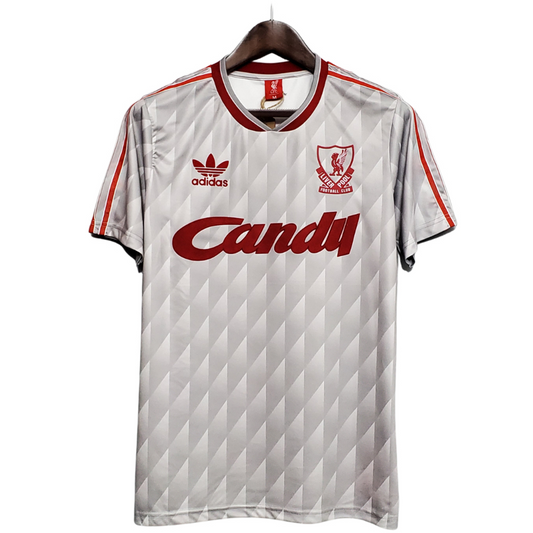 Camisa Liverpool II 1989/1991 - Retrô Adidas - Cinza