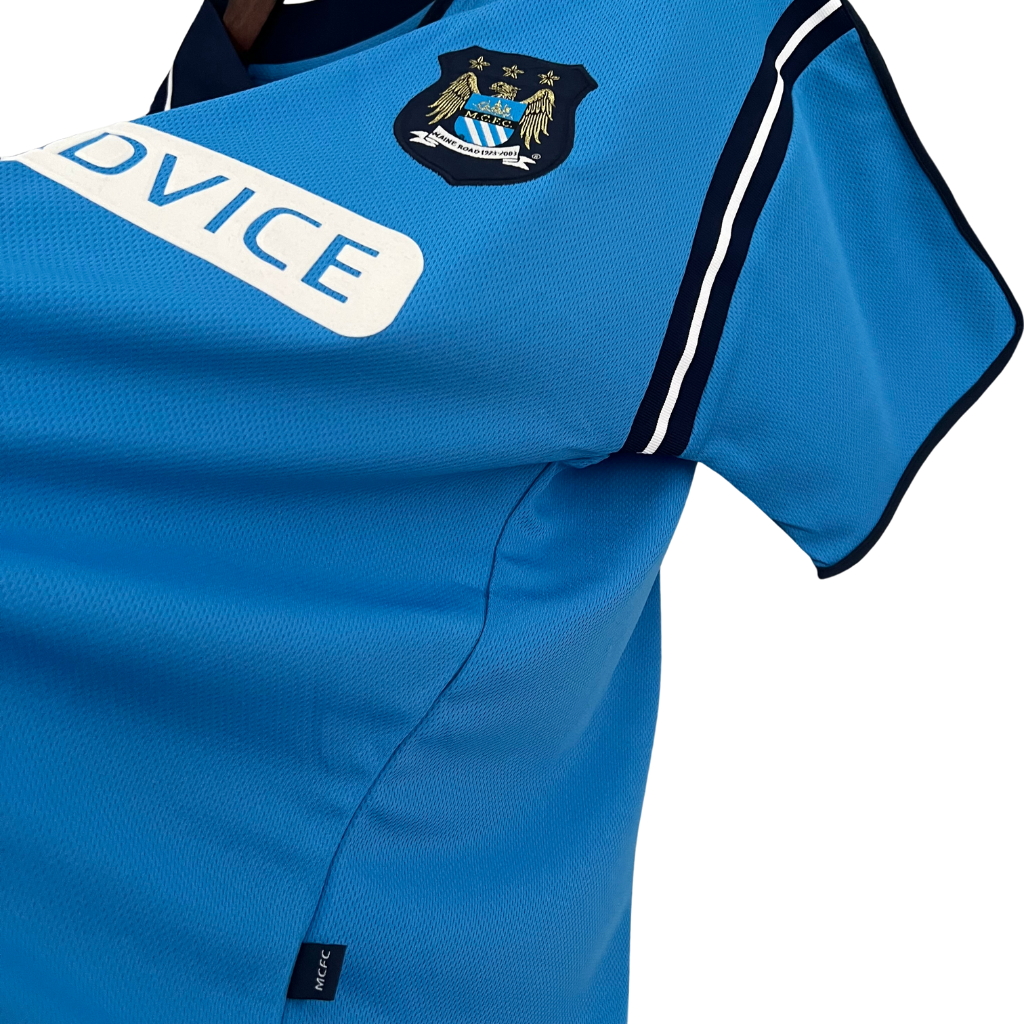 Camisa Manchester City 2002/2003 - Retrô - Azul