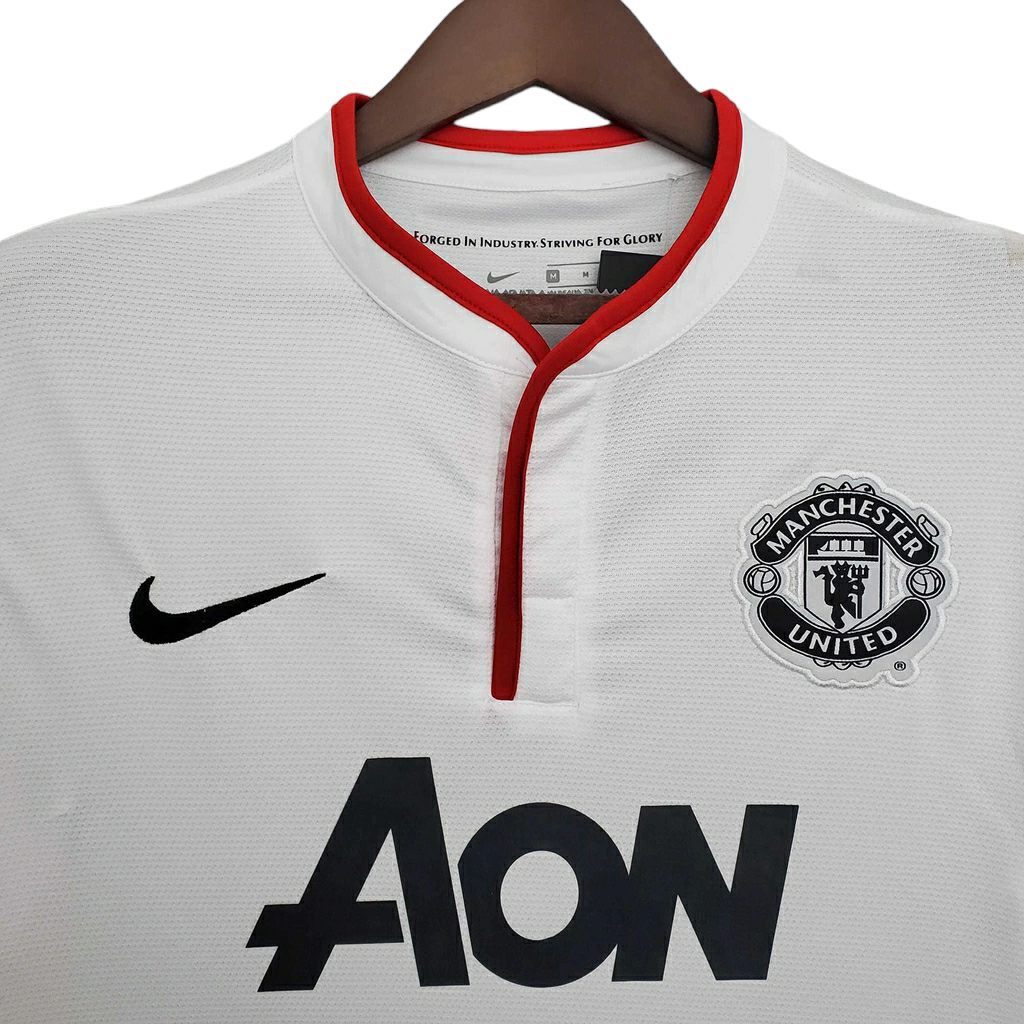 Camisa Manchester United 2013/2014 - Retrô Nike - Branca