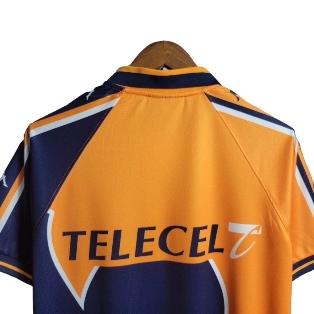 Camisa FC Porto II 1997/1999 - Retrô Kappa - Laranja com detalhes em azul